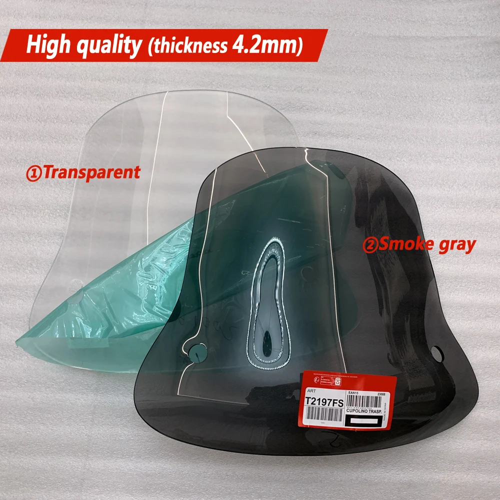 For Piaggio VESPA GTV6 Gtv Six Days commemorative edition windshield modification Vespa GTS 300 Sei Giorni Gtv6 front windshield
