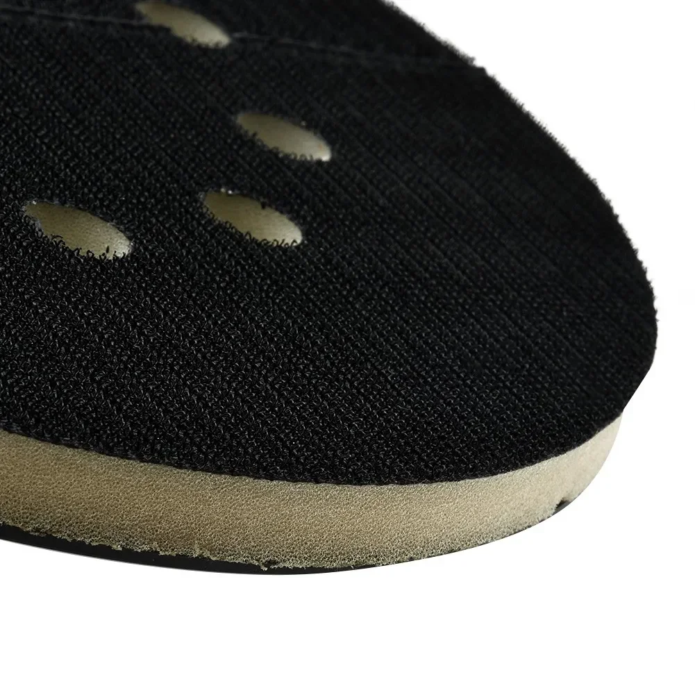 

9 Inch 215mm 10 Holes Black Backup Pad With 6mm Thread For Dustless Sanders Cable Sanders Power Tools Accessories