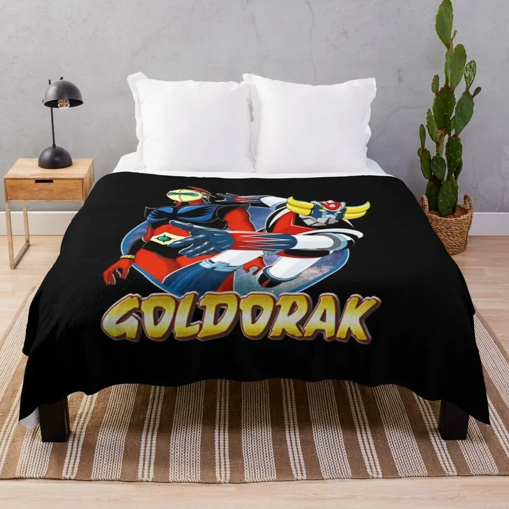 

Goldorak (Grendizer) Throw Blanket Elegant Warm Throw Blanket for Hotel Home