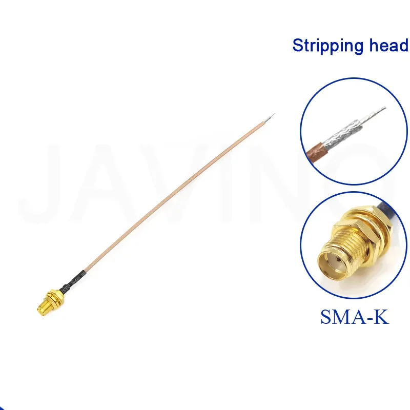 Extension Cord U.FL IPX to RP-SMA Female Connector Antenna RF Pigtail Cable Jumper for PCI WiFi Card RP-SMA Jack to IPX RG178