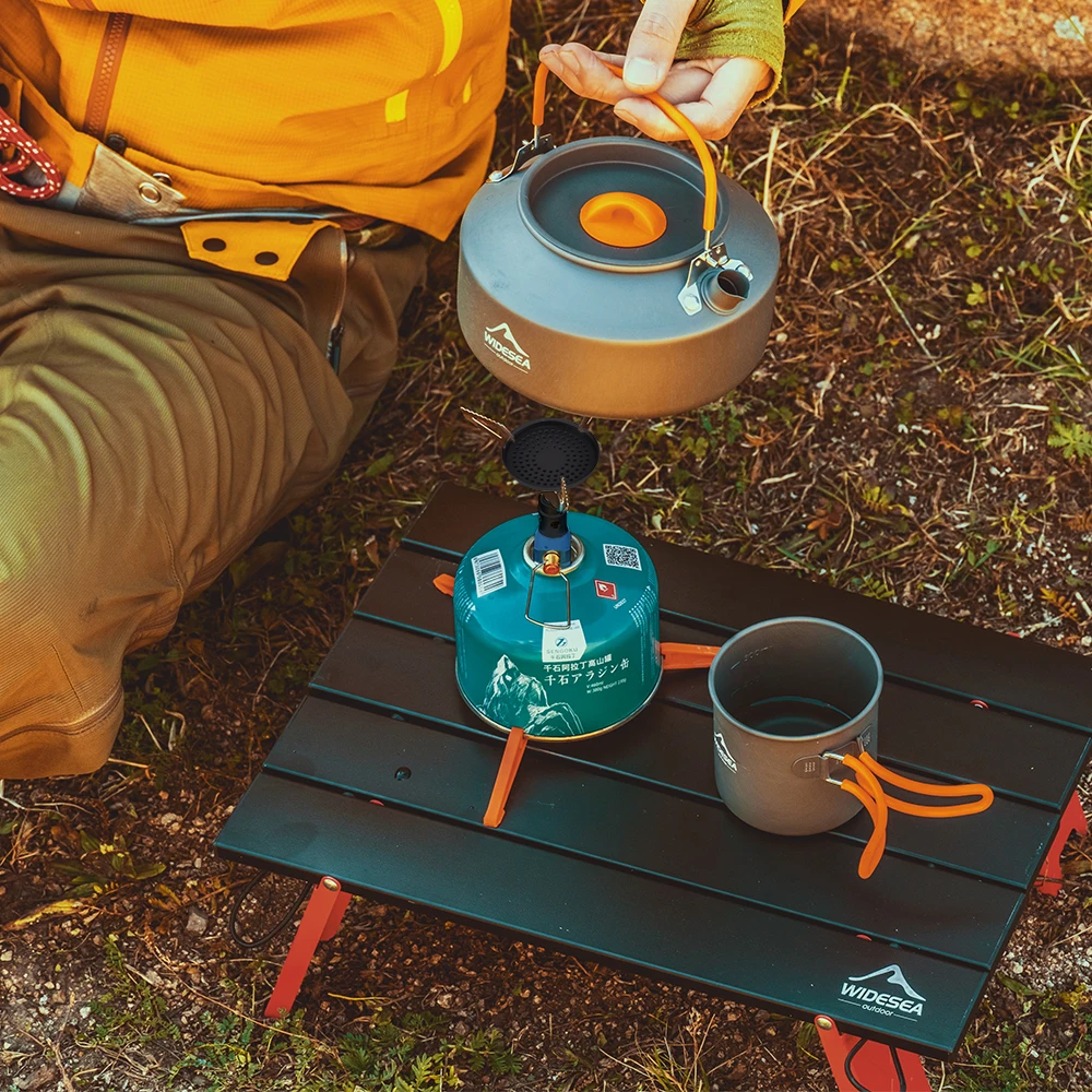 Quemador de Gas para acampar Widesea, estufa al aire libre de 3300W, equipo de Camping, cocina portátil de supervivencia turística Bushcraft