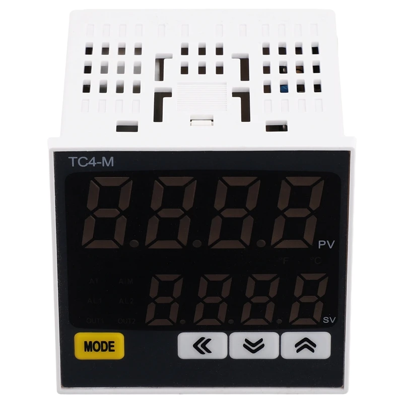 ترموستات الرقمية متحكم في درجة الحرارة AC85-265V التيار المتناوب PT100 K J المدخلات TC4M PID التحكم في درجة الحرارة منظم الحرارة 1300 ℃