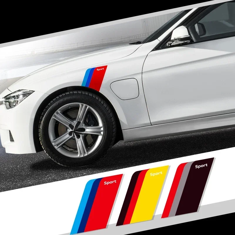 الشارات الرياضية سباق هود الجسم الجانب نافذة عاكسة الفينيل نمط الزخرفية ملصقات اكسسوارات السيارات الأجزاء الخارجية المشتركة