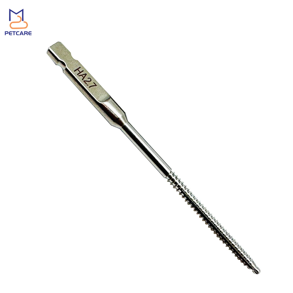 AO Quick-Fit Tap for Veterinary, Orthopedic Surgery Instrument, Stainless Steel Hand Tool, Medical Device,1.5/2.0/2.4/2.7mm