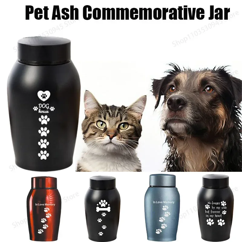 2024 Pet Cremation Memorial Urn Retain Memories Burial Keepsake for Funeral Box Pet Cremation Urn Kittens Puppy Keepsake