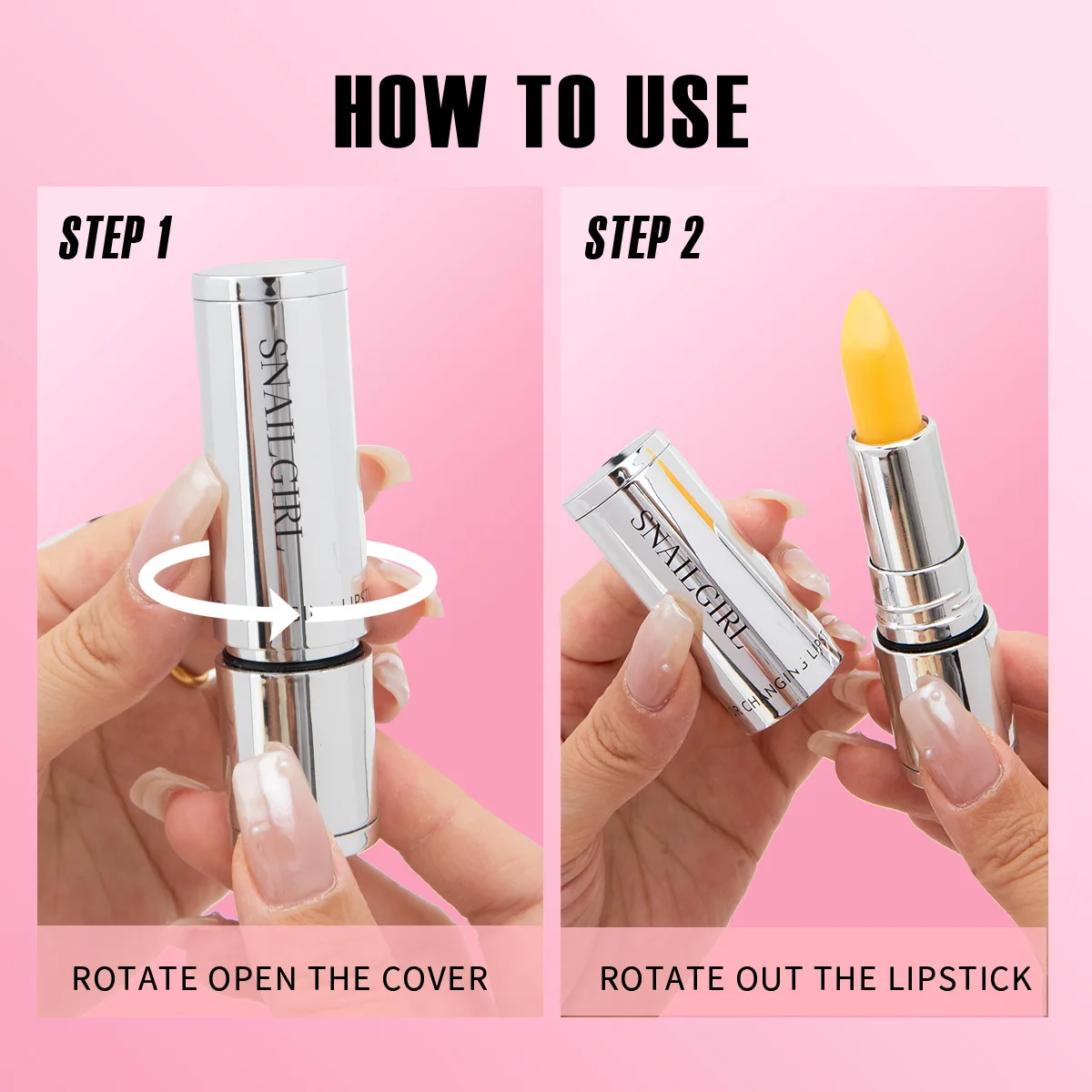 Custom Color Red Cherry Lip Balm Temperature Color Changing Hydrating Moisturizing Fall Winter New Lipstick for Every User