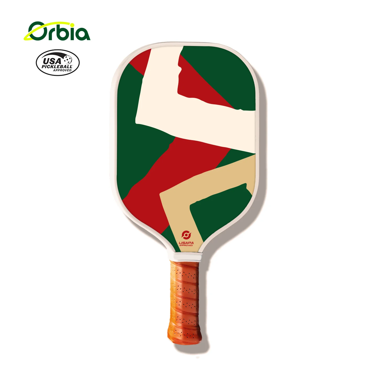 Orbia Sports PP Honeycomb Core Glass Fiber Pickleball Paddles Set 4 Balls Portable Racket With Carrying Bag Gift Kit Outdoor