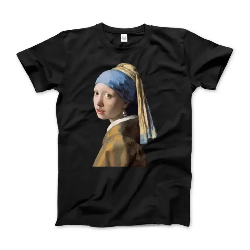 Johannes Vermeer Girl With A Pearl Earring 1665 Art T Shirt