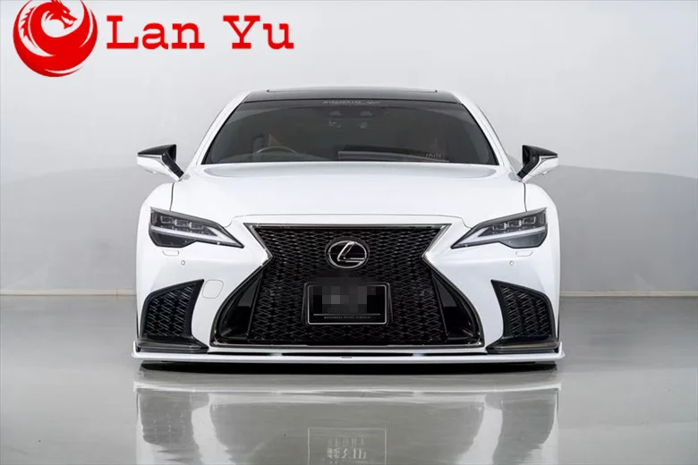 Lexus LS350 LS550h modification and upgrading aimgian style dry carbon fiber body kit front lip rear lip side skirt tail wing