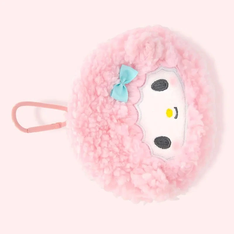 

Новый плюшевый кошелек Sanrio Kuromi Cinnamoroll Kawaii, рюкзак с героями мультфильмов для девочек, подвеска, детская плюшевая игрушка, изысканный подарок