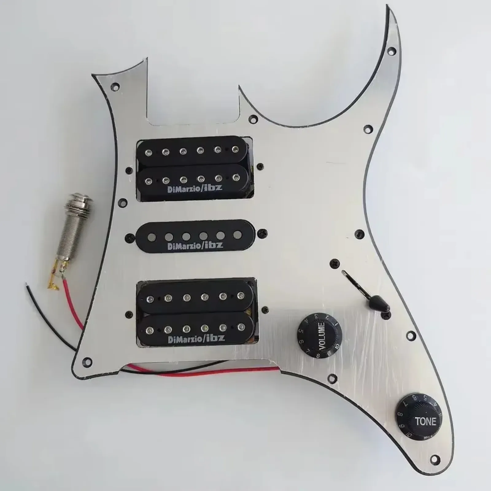 HSH Guitar Prewired Loaded Pickguard Humbucker Pickup Set Scratch Plate Assembly for Electric Guitar Replacement Parts