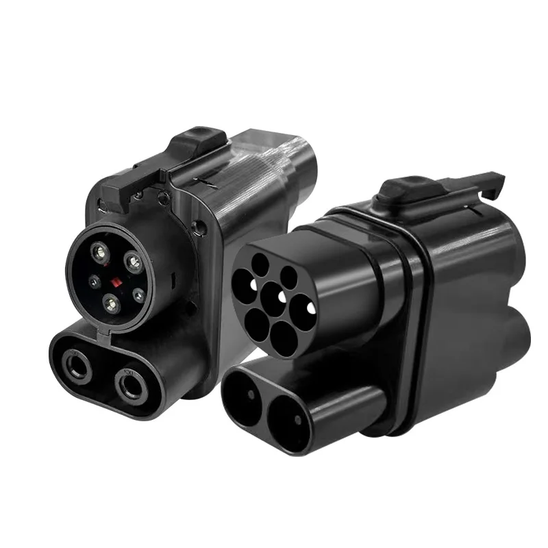 

CCS2 to CCS1 New energy electric vehicle DC charging adapter 250A European standard to American standard fast charging adapter