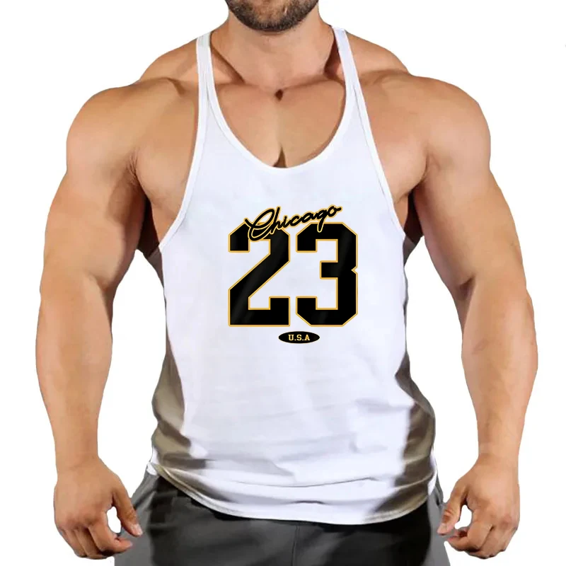 Men's Summer Cotton Gym Tank Top
