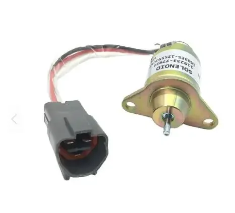 1503ES-12S5SUC12S Fuel Stop Solenoid 12v Shut Off Solenoid for yanmar Diesel Engine Shut down solenoid 4TNV94 4TNV98 4TNV88