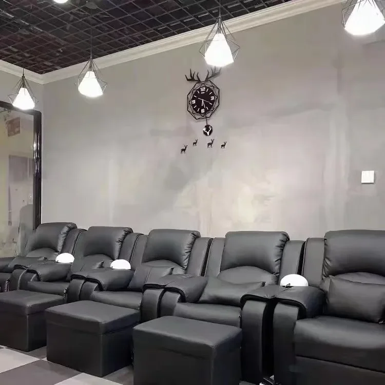 Fabbrica cinese Bellezza Salone per unghie Mobili Lettino da massaggio reclinabile Manicure Piede Spa Massaggio Sedia per pedicure