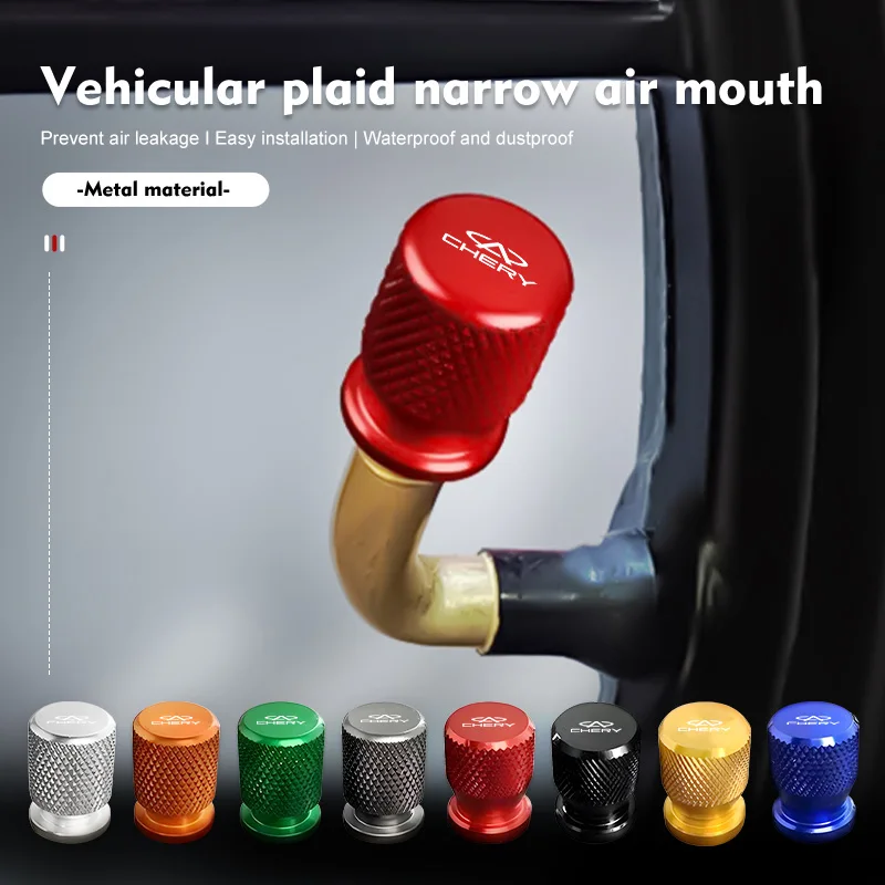 Для автомобильных шин Chery, клапан в клетку, металлический узкий мундштук, стильная крышка Eastar Cross Gx EQ7 E3, амулет Fora QQ IQ Fulwin
