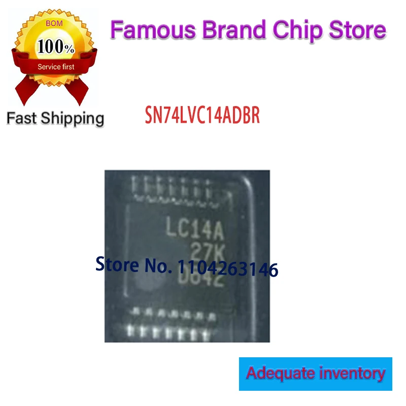 Original New SN74LVC14 SN74LVC14ADBR SSOP14 In Stock 1pcs/lot
