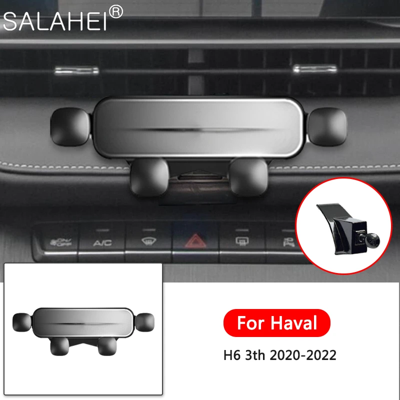 Verstellbarer Autotelefon halter Luft auslass Schwerkraft halterung für haval h6 3. 2014-2018 Halterung GPS-Ständer drehbares Stütz zubehör