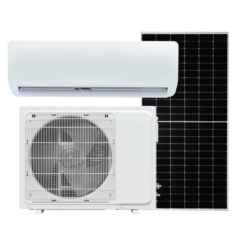 Easy Installed Wall-mounted AC DC Split Solar Powered Air Conditioner PV Panel Solar Cell Air Conditioner for Cooling