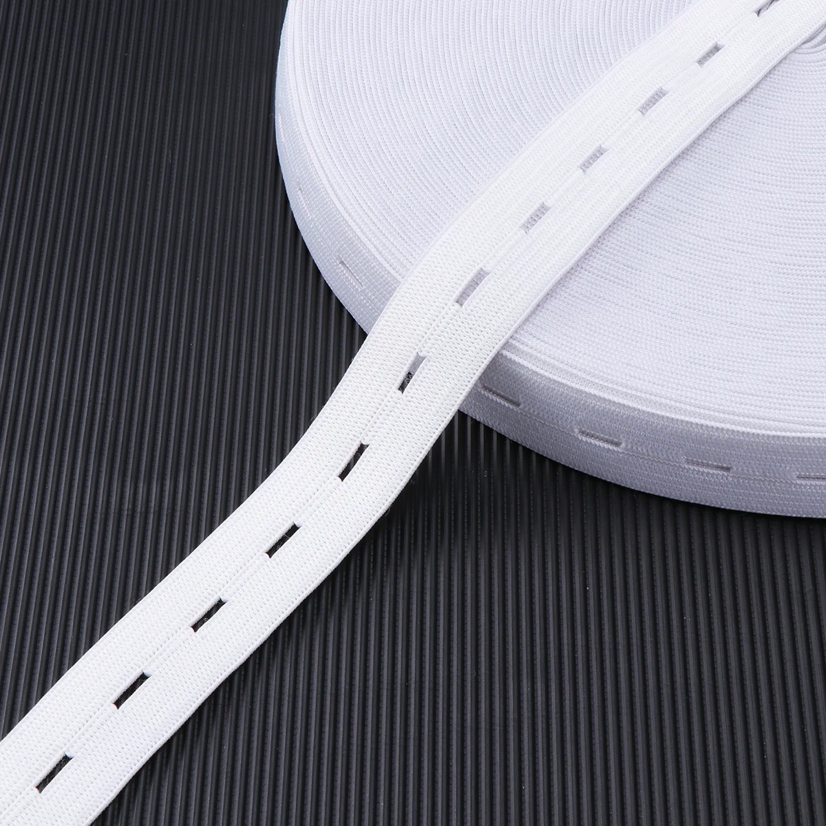 

Pregnant Woman Adjustment Belt 1.5cm 30m Roll Elastic Bands Durable Soft High Elasticity DIY Crafts Waistbands Cuff Necklines