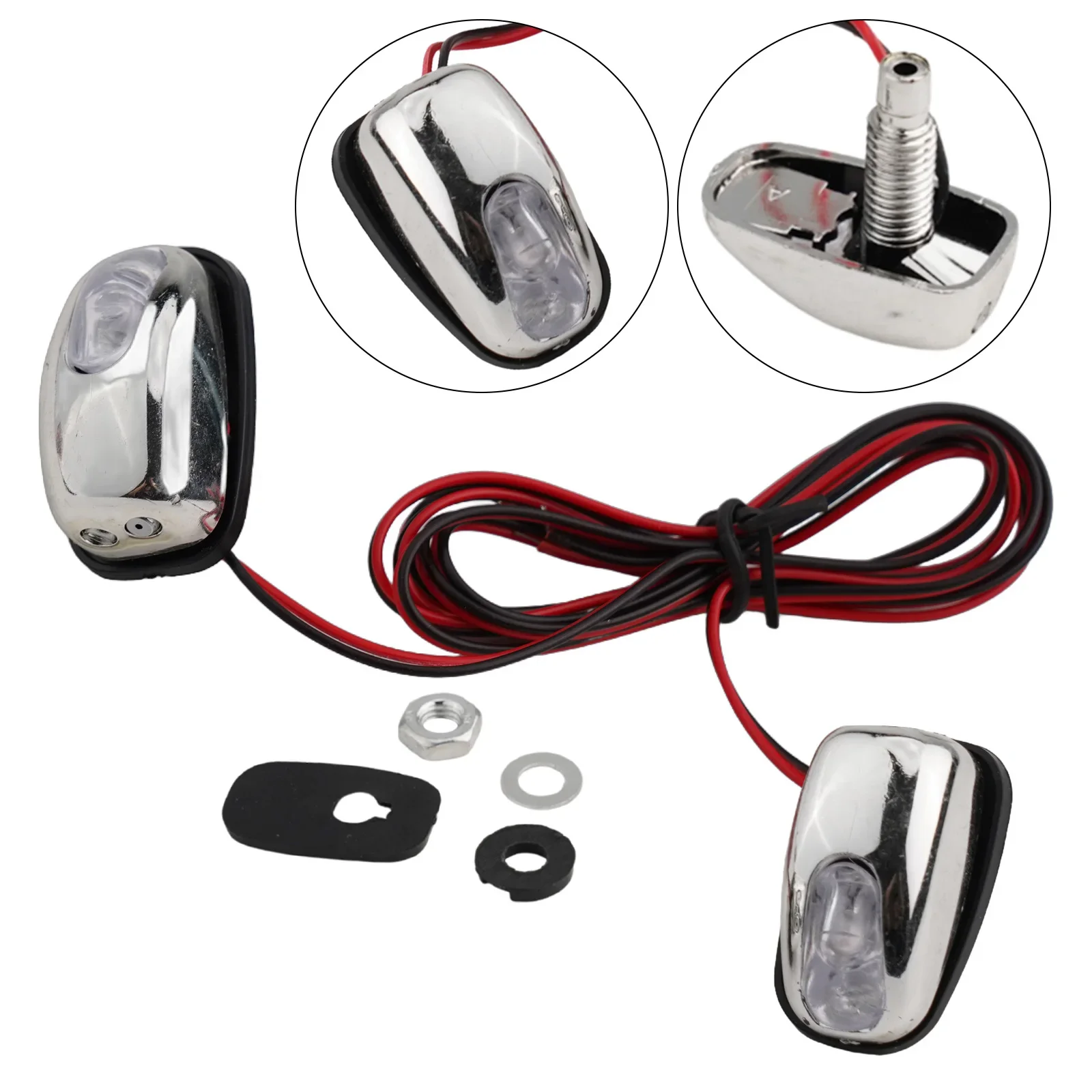 Brand New Car Wiper Sprinkler Car Accessories ABS Accessories DC12V Direct Installation Windshield Searchlight