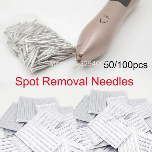 Pluma de Plasma láser para eliminación de tatuajes, accesorios para pecas, agujas para quitar etiquetas de la piel, puntos negros, papiloma, verrugas, lunares, espinillas