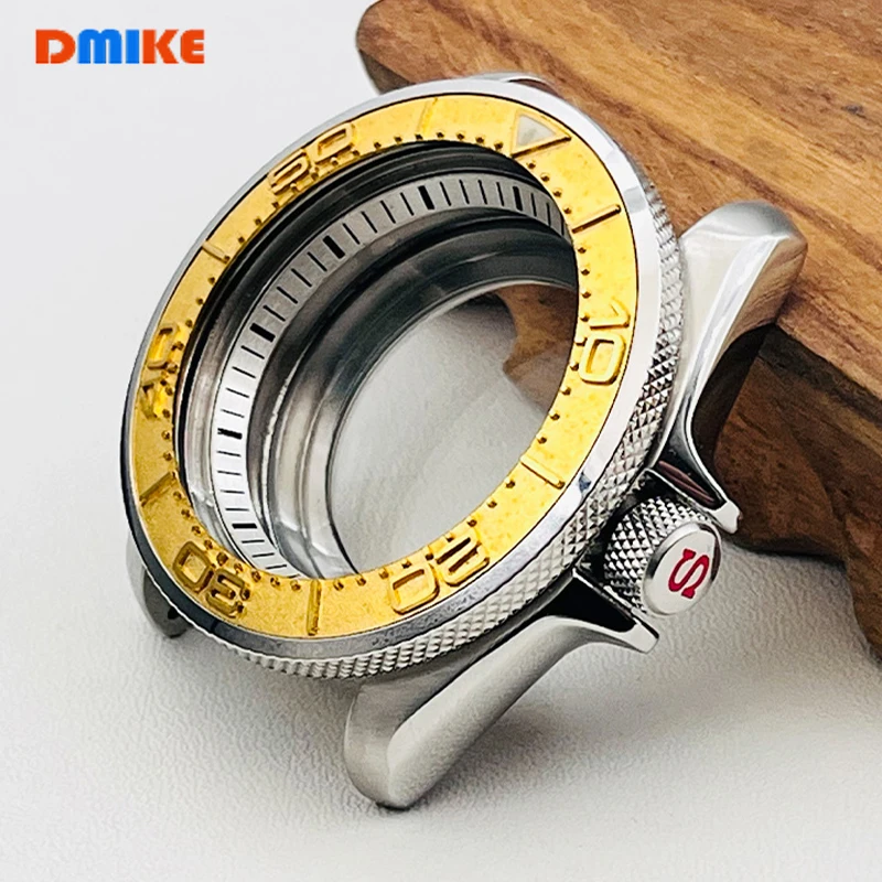 42mm Mod SRPD Watch Case Fit For NH34 NH35 NH36 7S26 Automatic Movement SKX007 SKX009 SRPD NH35 Case Spare Parts For Watches