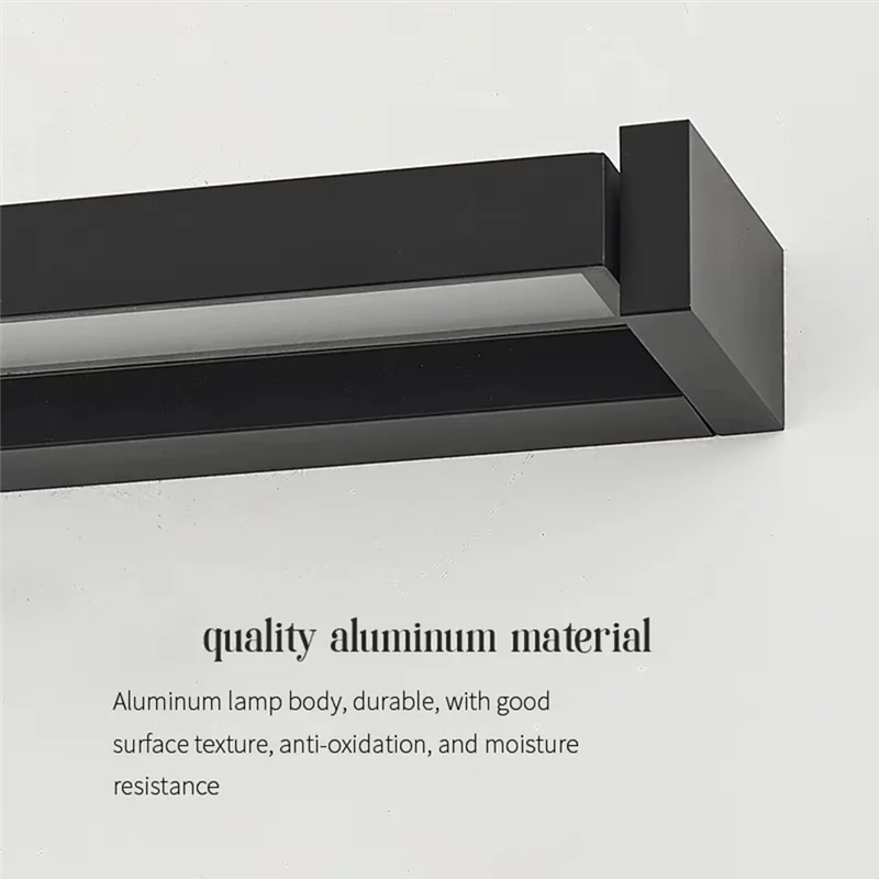 ABZC-Outdoor Wall Lamp Waterproof Adjustable Angle Aluminum Exterior Lighting Simple Design For Garden Decoration