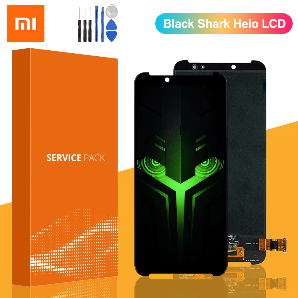 

6.01" Original For Xiaomi Black Shark Helo LCD Screen Display Touch Glass Digitizer Assembly Replace For Xiaomi Black Shark Helo