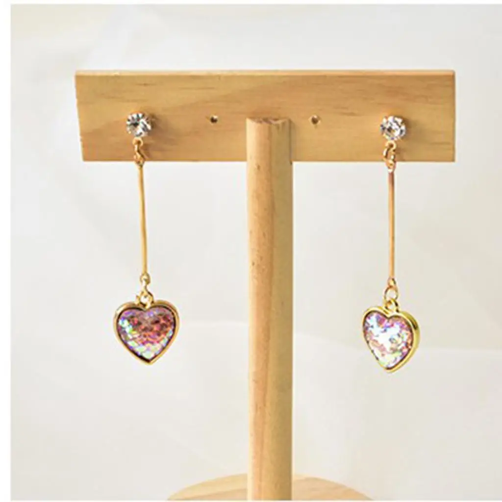 8 шт., подвески-бусины в форме сердца