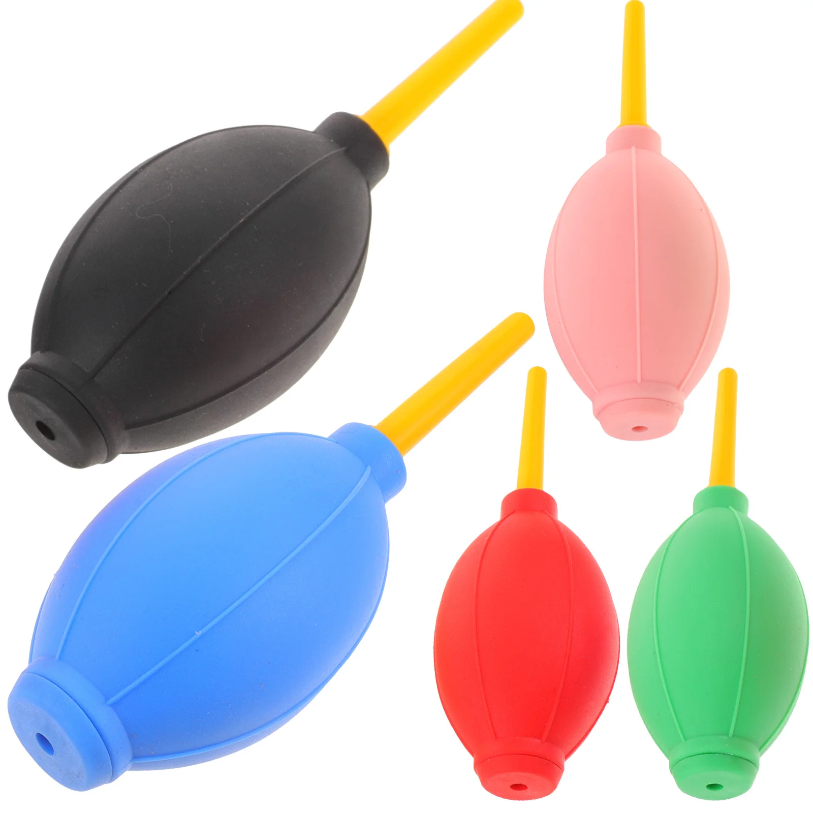 Souffleur d'air pour faux cils, 5 pièces, sèche-colle, petit outil de nettoyage de la poussière pour Salon de beauté, lentille d'appareil photo, maquillage, artiste