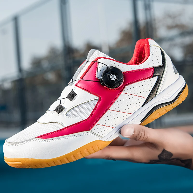 

Table Tennis Shoes for Men and Women, Breathable Training Sneakers, Badminton and Volleyball Shoes