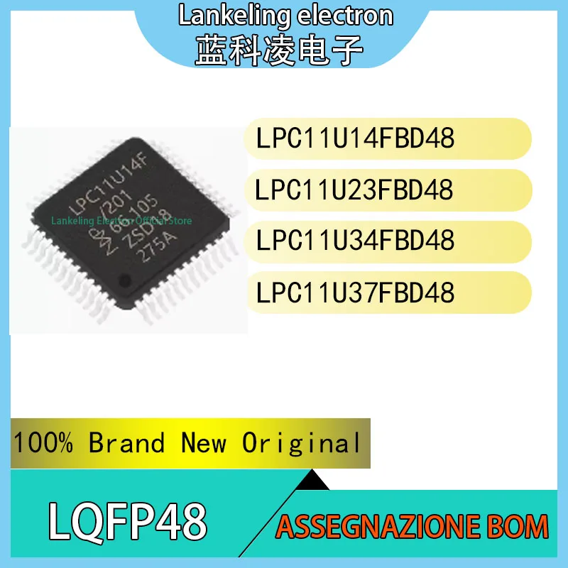 LPC11U14FBD48 LPC11U23FBD48 LPC11U34FBD48 LPC11U37FBD48 IC 100% Brand New Original chip LQFP48