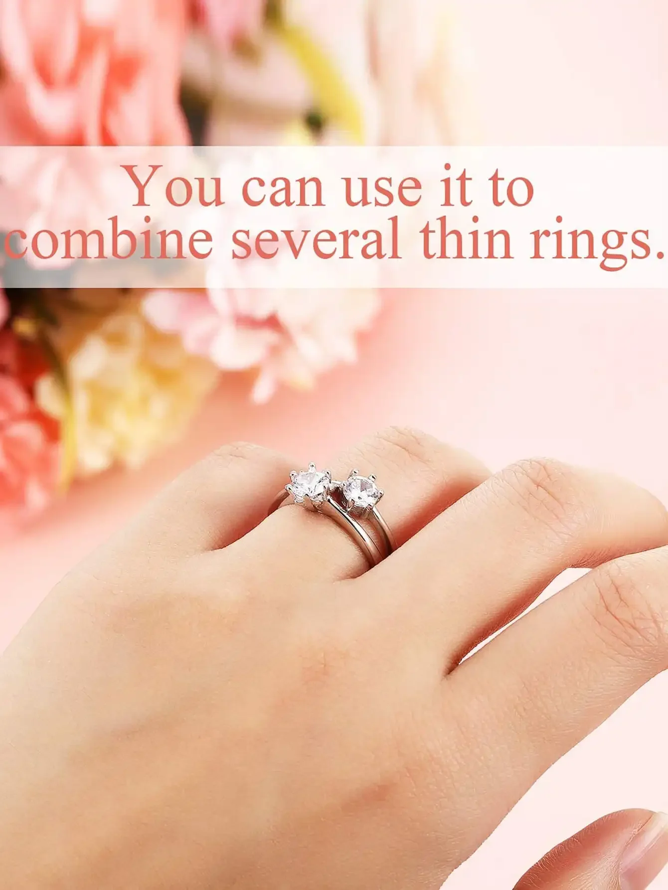 8 шт. невидимый прозрачный регулятор размера кольца для свободных колец, регулятор кольца, редуктор размера кольца, подходит для любых колец, регулируемые инструменты