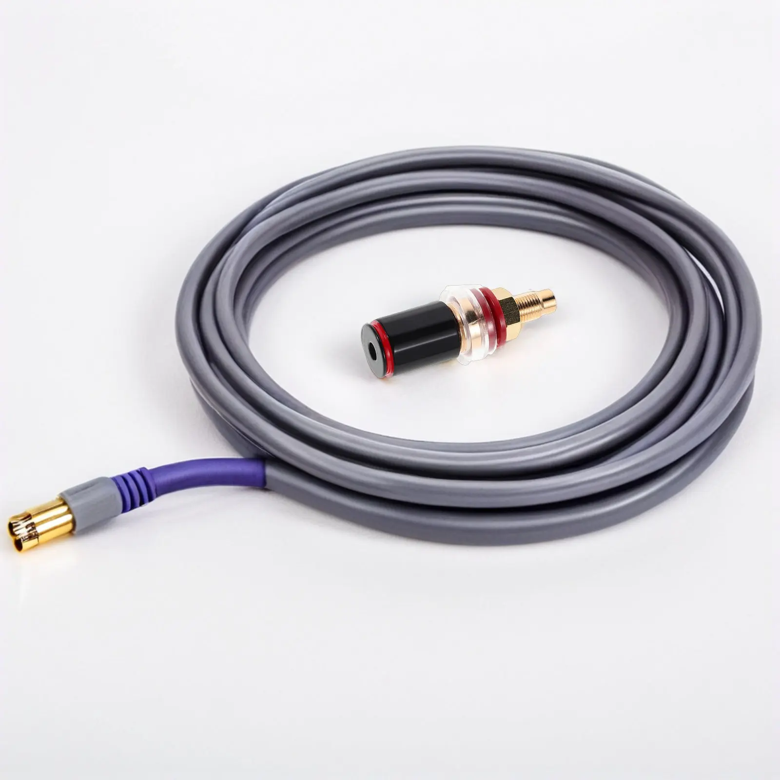 Speaker Binding Post High-Fidelity Terminal Connectors No-Solder Banana Plugs Studio Amplifier Speaker Wire