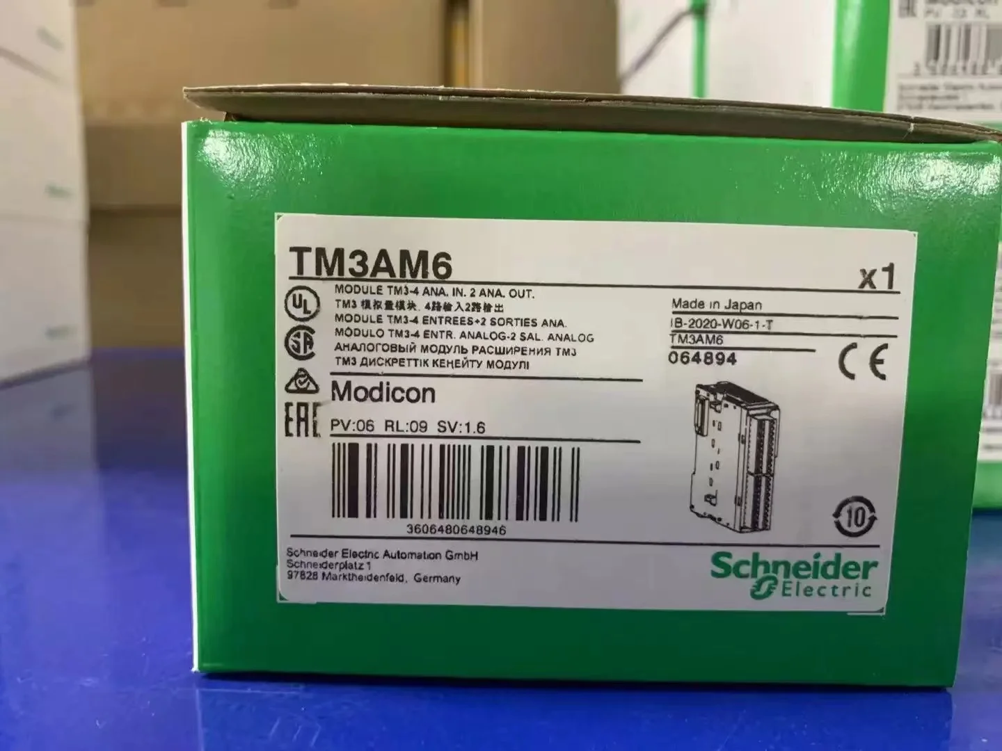 Módulo Schneider Original, nuevo, TM3AI4, TM3AI2H, TM3AI8, TM3TM3TM3AM6, TM3AQ4, TM3TI4