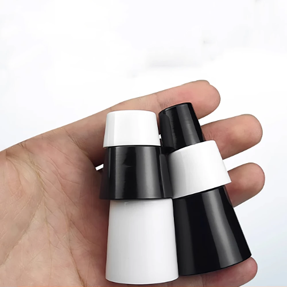 White Rubber Machine Foot Pad Shock-Absorbing Anti Slip Furniture Foot Pad Table Chair Leg Protection Cover Hardware 19mm-30mm