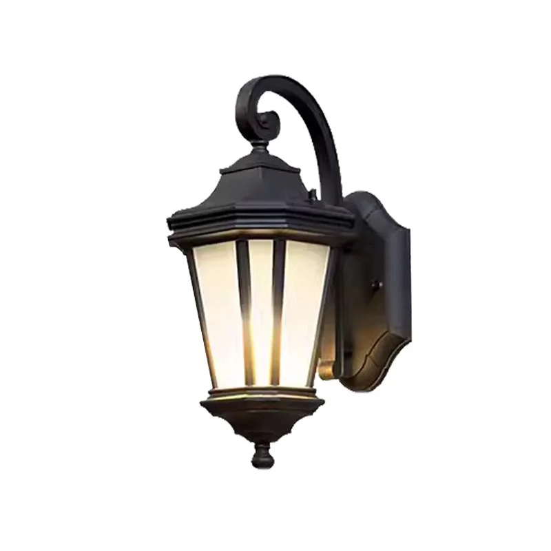 

Outdoor Waterproof Wall Lamp, European Style Led, Simple Entrance Wall, Courtyard Garden Wall, Balcony, Corridor Wall Lamp