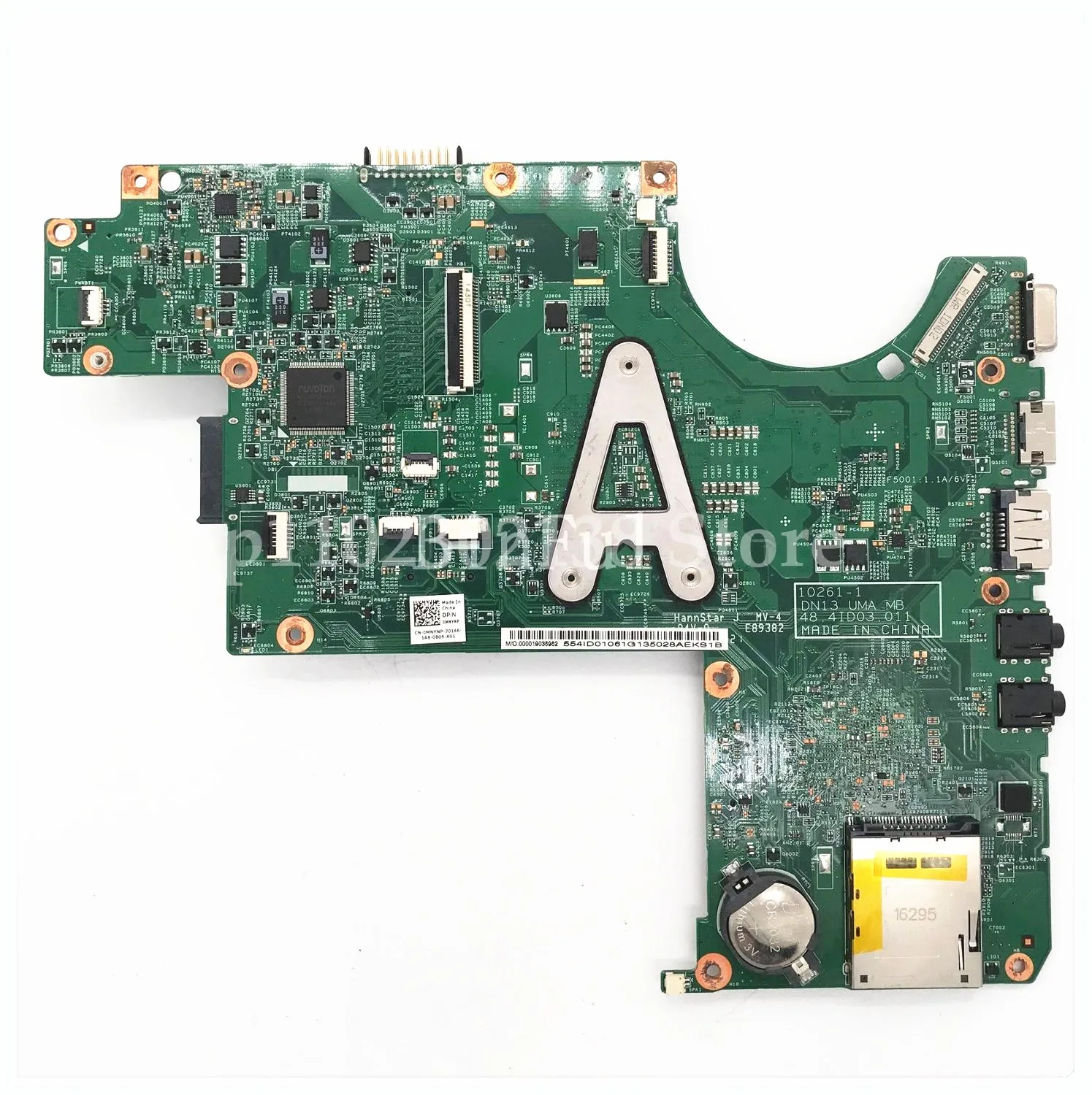 MNYVNP 0MNYNP CN-0MNYNP 48.4ID03.011 High Quality Mainboard For Dell 3350 Laptop Motherboard 10261-1 100% Full Working Well