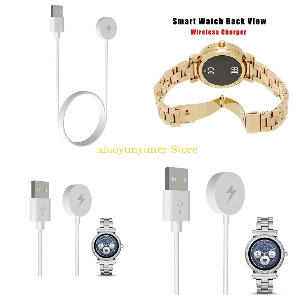 

P9JB Fast-Charger Holder Charging Cable Stand Power Adapter Station for Kors MKT5017