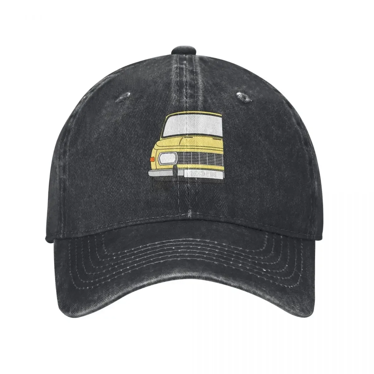 Wartburg 353 Cream Yellow Color Fashion Baseball Cap Peaked Cap Men's Hat Women's Cap Women's Visors view 3