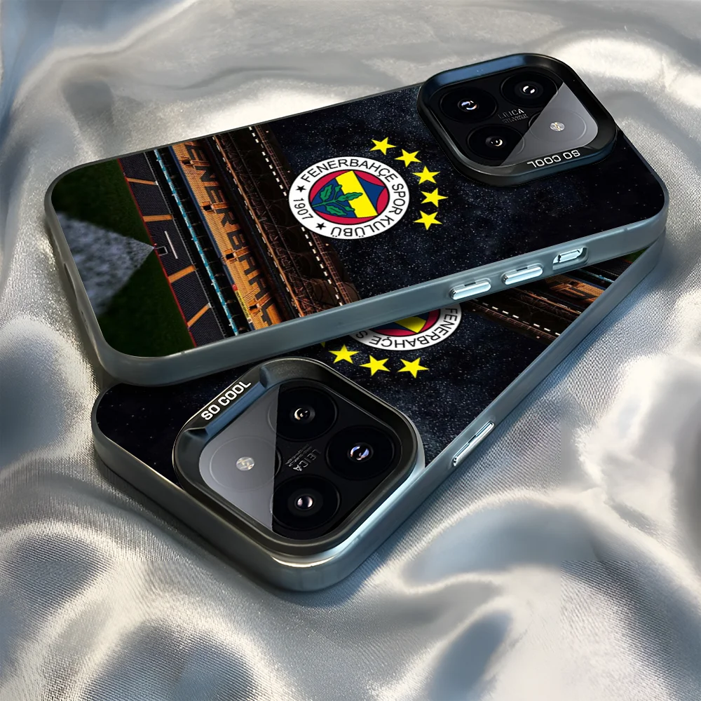 Epc Football F-Fenerbahce Phone Case IMD Phone Case For IPhone 16 15 14 13 12 11 Pro Max Plus Color Silver Cover