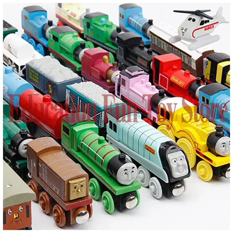 Thomas and Friends boutique Wooden Magnetic Train car stanley Dieselo Edward bulgy spencer Annie Clarabel Children's Toys Gift