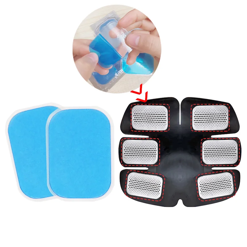 EMS Abdominal Trainer Accessories for Muscle Stimulator Training Equipment Body Slimming Fitness Shaping Replacement Patch Pad