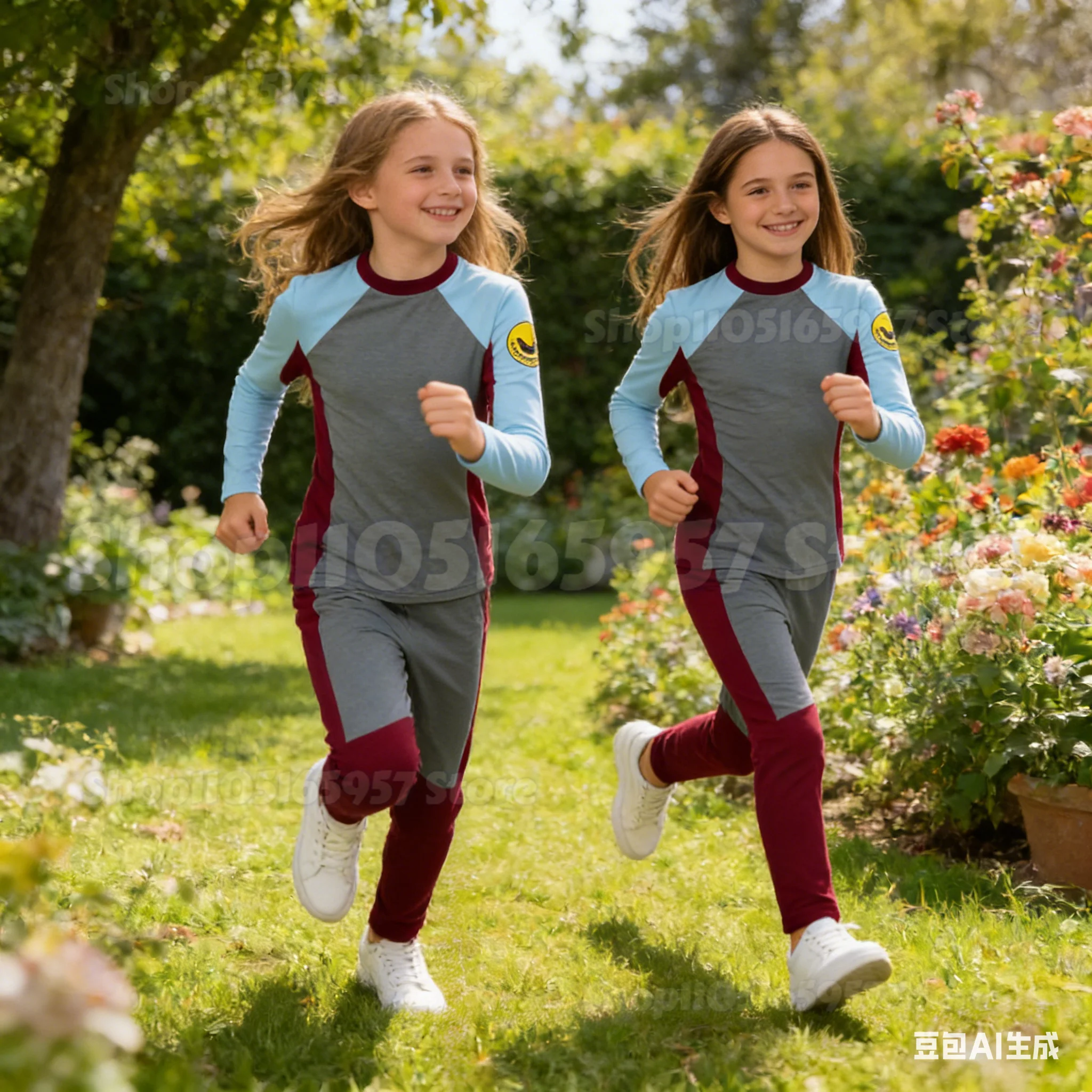 

2026 New Eleven Blue-gray Battle Suit Stranger Story S5 Women's Slim Long Sleeve Bottoming Casual Outfits Clothing