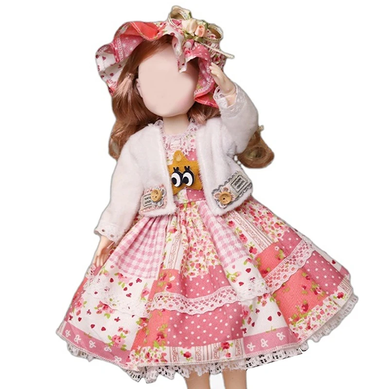 1Pc Doll Clothes Girl's House Play Toy Doll Clothing Accessories Set Birthday Gift For Girls