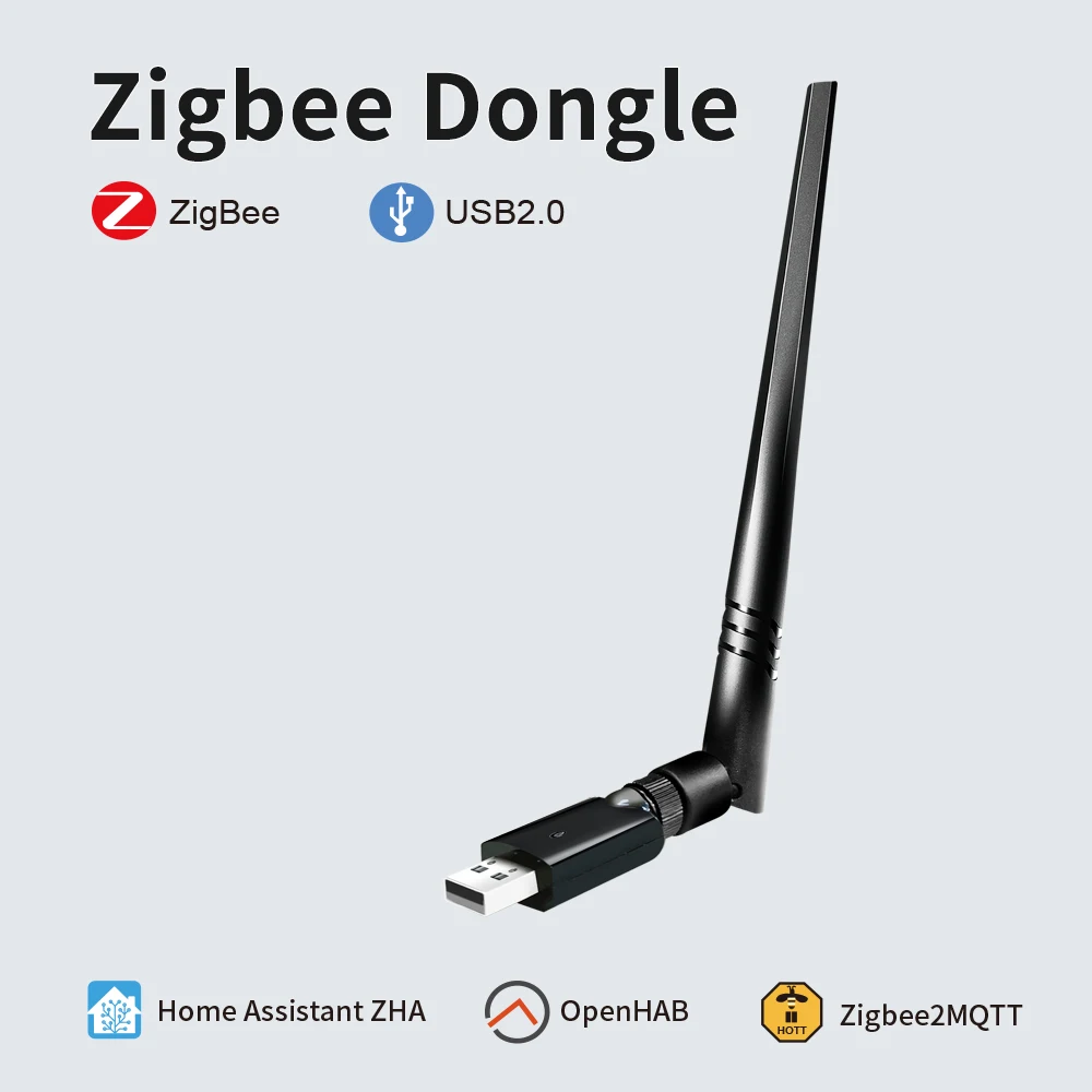 

ZigBee Dongle usb Gateway extender support Home Assistant Open HAB ZigBee2MQTT long range Base EFR32MG21 (firmware upgradeable)