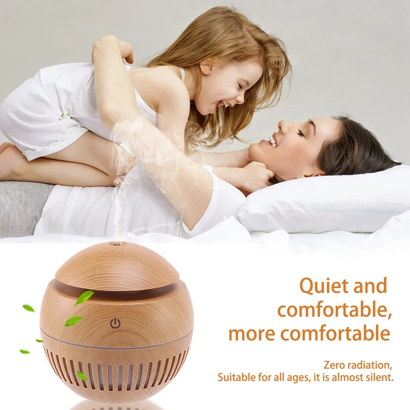 130Ml Air Humidifier USB Aroma Diffuser Electric Essential Oil Diffuser For Home Aromatherapy