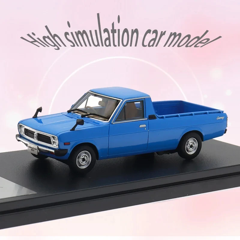 1/43 Scale High Simulation Car Model For DATSUN SUNNY TRUCK Long Body Deluxe 1979 Resin Classic Car Model Collection Decoration