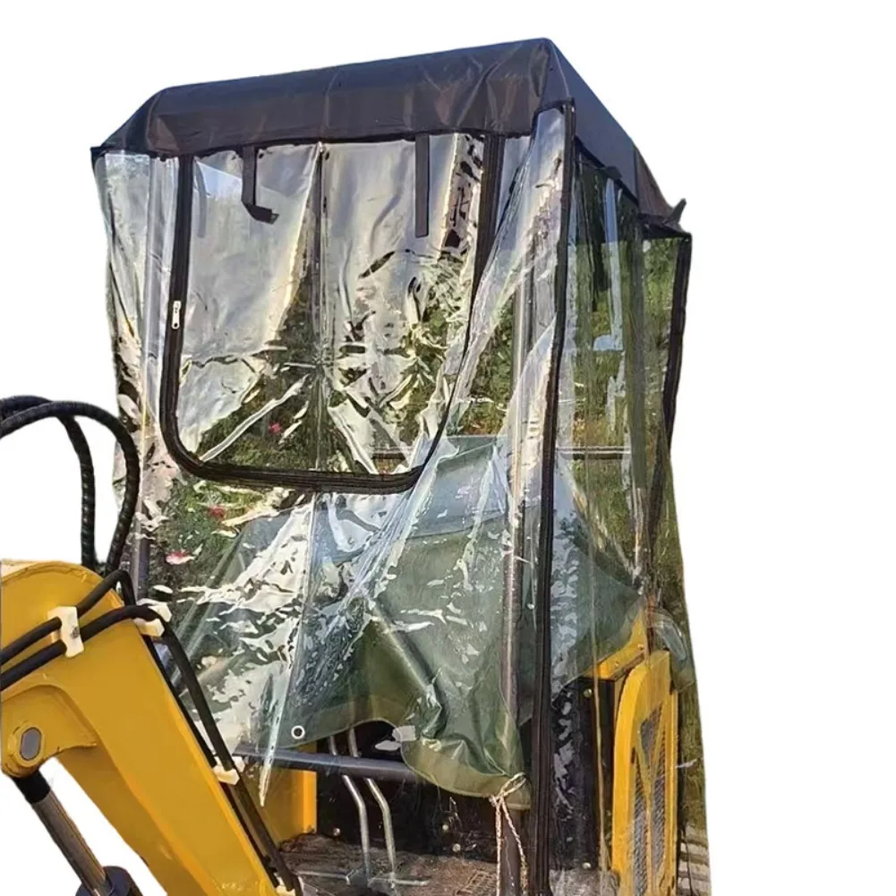 Small Excavator, Car Clothes, Rain Cover, Awning, Micro-digging Warm, Windproof and Rain Cover
